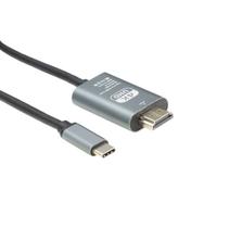 Cabo usb 3.1 tipo c x hdmi 2.0 2m tblackrox 3.1.468