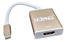 Cabo Usb 3.1 Tipo C X Hdmi Para Liga Celular S8 S9 S10 Na Tv