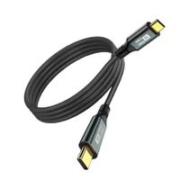 Cabo USB 3.2 Tipo C Para Tipo C Ultra-rápido 5A PD100W 20Gbps Para iPhone 15 pro Max MacBook Samsung