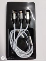 Cabo USB 3X1, 1,20cm