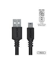 Cabo Usb A 2.0 Macho Para Mini Usb B Macho 28awg Puro Cobre 1 Metro - Puanm2-1 Cabo Usb A 2.0 Macho Para Mini Usb B Macho 28awg Puro Cobre 1 Metro - Puanm2-1