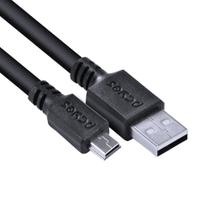Cabo USB a 2.0 Macho para Mini USB B Macho 28AWG Puro Cobre 2 Metros - PUANM2-2