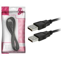 Cabo USB A 2.0 macho x USB A 2.0 macho - 1,80 metros
