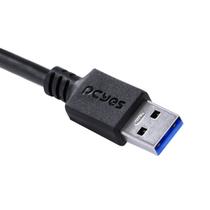 Cabo USB A 3.0 Macho Para USB Tipo C Preto 1 Metro Cabo USB A 3.0 Macho Para USB Tipo C Preto 1 Metro