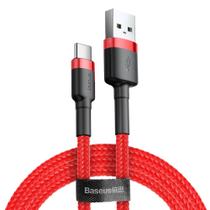 Cabo USB-A A USB-C Baseus Cafule - Vermelho 50 CM (CATKLF-A09)