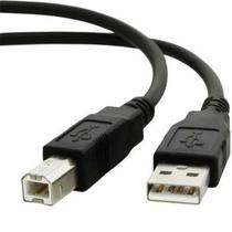 Cabo USB A-B para impressora 1,85m - 20 pç