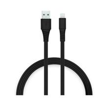 Cabo Usb A Lightning Preto Econômico Resistente Durável