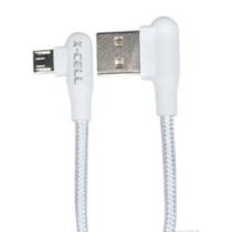 Cabo USB A-Macho - Micro USB Macho Nylon 1,0 Metro