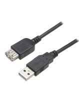 Cabo Usb A Macho Para Usb A Femea 2.0 3 Metros