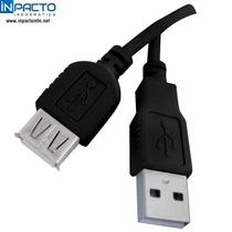 Cabo usb a macho x a femea 2.0 pluscable 1,8m