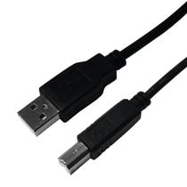 Cabo USB A Macho x B Macho v. 2.0 de 5 Metros c/ Filtro ponta niquelada Cabo USB A Macho x B Macho v. 2.0 de 5 Metros c/ Filtro ponta niquelada