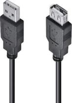 Cabo USB a Macho X USB a Femea 2.0 - 3M Extensor - UAMAF-3 Cabo USB a Macho X USB a Femea 2.0 - 3M Extensor - UAMAF-3