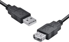 Cabo Usb A Macho X Usb A Fêmea 2.0 - 5m (10 Unidades) - Uamaf-5 - PC / 10 F018