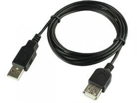 Cabo USB A Macho x USB A Fêmea Extensão 2.0 1,8 Metro