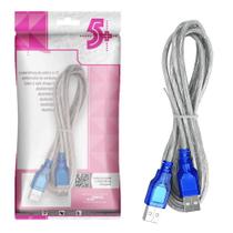 Cabo Usb A Macho X Usb A Macho Cristal Usb 2.0 1.8M 18-0069 Cabo Usb A Macho X Usb A Macho Cristal Usb 2.0 1.8M 18-0069
