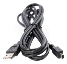 Cabo usb a machoxmini 5pinos 1,5m preto