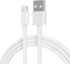 Cabo USB-A para Lightning 1M, Compatível com iPhone 6 7 8 X Xs Xr 11 12 13 14 Pro Max