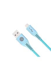 Cabo USB A para Micro USB 1,5m Azul