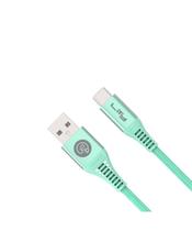 Cabo USB A para Micro USB 1,5m Verde