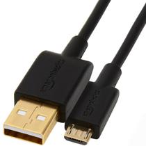 Cabo USB-A para Micro USB Amazon Basics (3m) - Preto