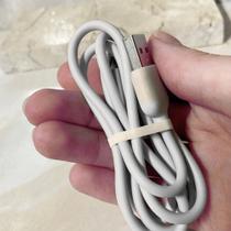 Cabo USB-A para Micro USB V8 Branco 1M Carregamento Rápido Cabo USB-A para Micro USB V8 Branco 1M Carregamento Rápido