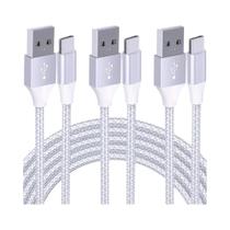 Cabo USB a Para Tipo C De Carregamento Rápido 1 2 3 Metros Para Samsung Galaxy A15 A25 A35 A55 A54