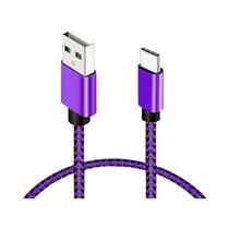 Cabo USB a Para Tipo C De Nylon Trançado De 1M 2M 3M Com Carregamento Rápido E Sincronização Para Cabo USB a Para Tipo C De Nylon Trançado De 1M 2M 3M Com Carregamento Rápido E Sincronização Para