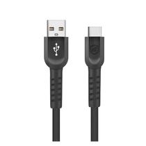 Cabo Usb A Para Tipo C Preto 1 Metro 4.8A Rápido E Durável Cabo Usb A Para Tipo C Preto 1 Metro 4.8A Rápido E Durável