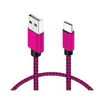 Cabo USB a Para Tipo C Trançado De Nylon De 1M 2M 3M, Carregamento Rápido E Sincronização Para