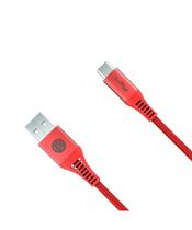 Cabo USB A para USB C 1,5m Vermelho
