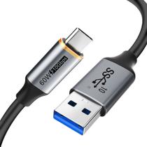 Cabo USB A Para USB C 3.1 10Gbps Turbo Pd 60W CableTime 2m Cabo USB A Para USB C 3.1 10Gbps Turbo Pd 60W CableTime 2m