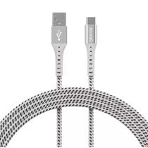 Cabo USB-A para USB-C Geonav 1,2m Branco