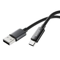 Cabo USB-A - Tipo C - 3/5A de 100cm - Z28 da ROCK