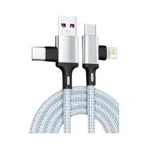 Cabo USB a Tipo C Para Lightning Com Carregamento Rápido PD 2 Em 1 Para iPhone 16 15 14 13 11 pro Cabo USB a Tipo C Para Lightning Com Carregamento Rápido PD 2 Em 1 Para iPhone 16 15 14 13 11 pro