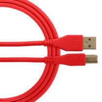 Cabo USB A/USB B 2.0 3 metros para Controladora Pioneer UDG U95003RD Vermelho