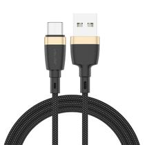 Cabo USB-A x USB-C 3A QC 3.0 Nylon 1m Uslion