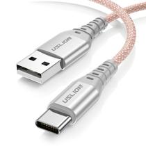 Cabo USB-A x USB-C Fast Charging 3A Colors 1m Uslion