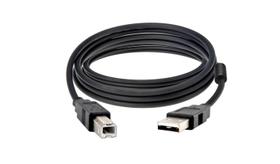 Cabo Usb Ab Com Filtro Para Impressora Universal - 3 Metros Cabo Usb Ab Com Filtro Para Impressora Universal - 3 Metros