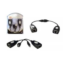 Cabo Usb Adaptador Extensor Rj45 Usb Via Cabo De Rede