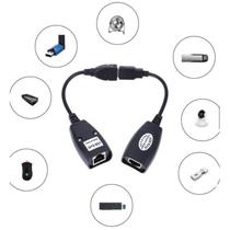 Cabo usb adptador extensor rj45 via cabo de rede Cabo usb adptador extensor rj45 via cabo de rede