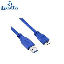 Cabo Usb Am/Bm 3.0 1,5M Micro-Hd Externo
