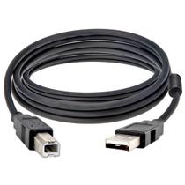 Cabo USB AM+BM de 3 Metros e Filtro contra Interferências para Impressoras NT 03935 Preto Cabo USB AM+BM de 3 Metros e Filtro contra Interferências para Impressoras NT 03935 Preto