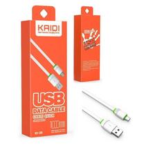 Cabo Usb Android Carregamento E Dados Kaidi 1m Kd305