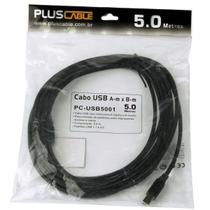 Cabo USB AXB 5,0M 2.0 PLUS Cable PT PC-USB5001