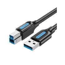 Cabo USB B 3.0 Hd Externo Monitor Gamer Premium 3m Vention Cabo USB B 3.0 Hd Externo Monitor Gamer Premium 3m Vention