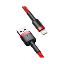 Cabo USB Baseus De Carregamento Rápido 2.4A Para iPhone 14 13 12 11 pro Max Xs X 8 plus