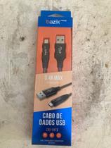 Cabo USB Bazik prime preto V8 Cabo USB Bazik prime preto V8