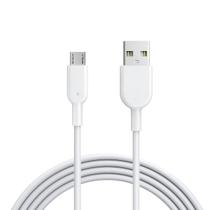 Cabo USB Branco Reforçado 1M Premium Para Samsung A16