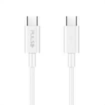 Cabo USB-C 1.2 Metro velocidade de Transmissão 480mpbs Branco Pulse Multilaser - WI426 Cabo USB-C 1.2 Metro velocidade de Transmissão 480mpbs Branco Pulse Multilaser - WI426