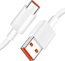 Cabo USB C (1 Metro 60W 1 Un 6A) Cabo de Carregamento Rápido Tipo A Para C 13/13 Lite/Redmi Note 11 / Note 12 / Samsung Galaxy S23+/S23 Ultra +